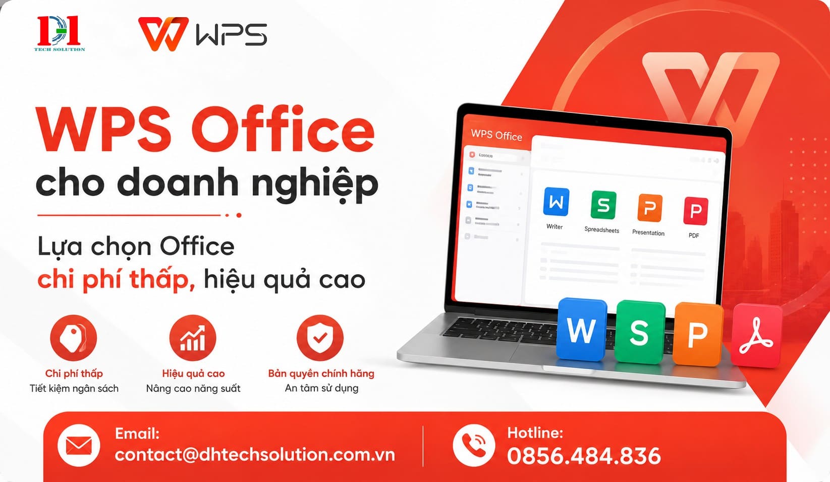 WPS Office cho doanh nghiệp | Lựa chọn Office chi phí thấp, hiệu quả cao