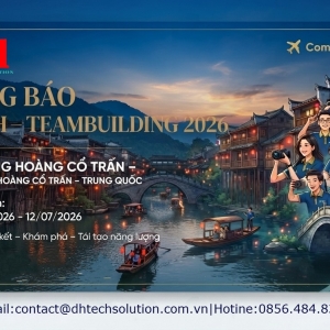 THÔNG BÁO LỊCH NGHỈ TEAM BUILDING 2026