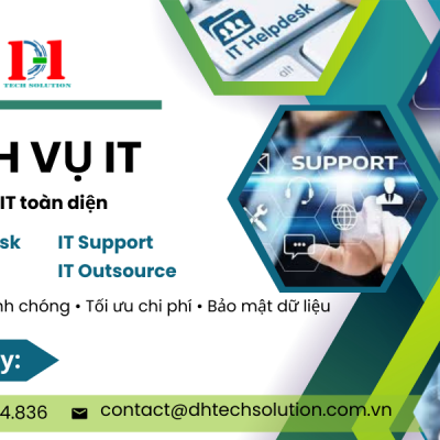 DỊCH VỤ IT CHUYÊN NGHIỆP TẠI DHTECH SOLUTION