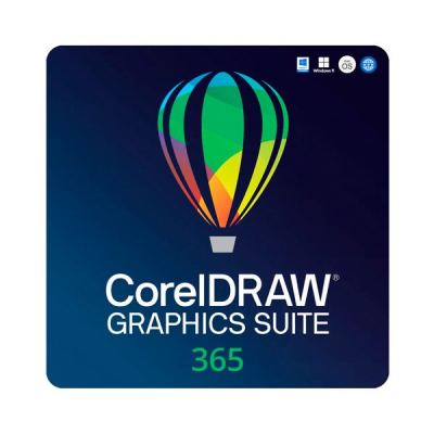 CorelDRAW Graphics Suite 365-Day Subscription (Single User)