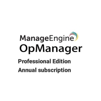 ManageEngine OpManager Professional Edition Annual subscription