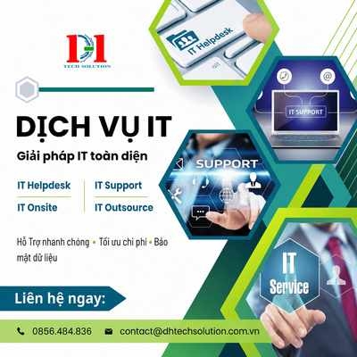 DỊCH VỤ IT CHUYÊN NGHIỆP TẠI DHTECH SOLUTION